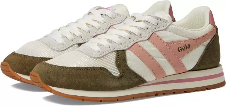 Кроссовки Daytona Gola, цвет Off-White/Khaki/Pearl Pink