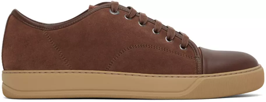 Кроссовки DBB1 бордового цвета Lanvin