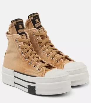 Кроссовки DBL DRKSTAR Chuck 70 из коллаборации с Converse Rick Owens, коричневый