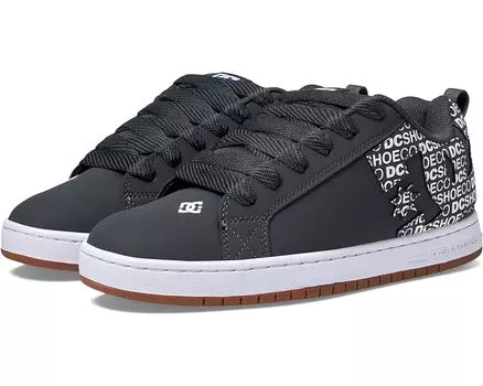 Кроссовки DC Court Graffik, цвет Dark Grey/White