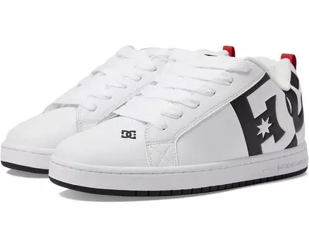 Кроссовки DC Court Graffik SQ, цвет White/Black/Black