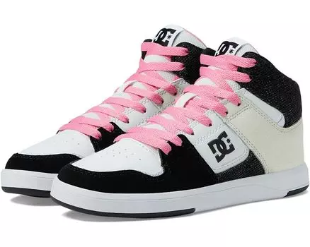 Кроссовки DC Cure High-Top, цвет Black/Crazy Pink/Denim