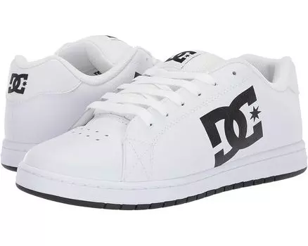 Кроссовки DC Gaveler Casual Low Top Skate Shoes Sneakers, белый/черный