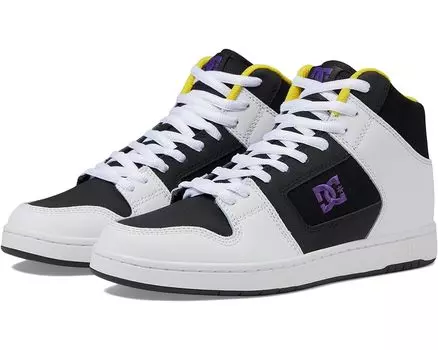 Кроссовки DC Manteca 4 Hi, цвет Black/White/Purple