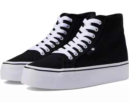 Кроссовки DC Manual Hi Platform, цвет Black/White