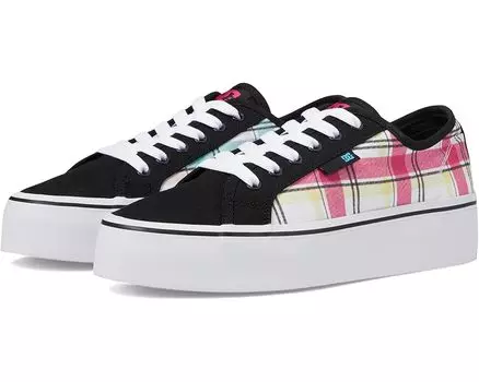 Кроссовки DC Manual Platform, цвет Grunge Plaid
