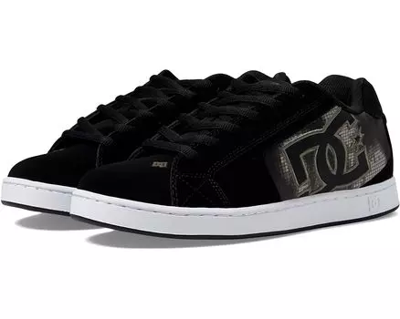 Кроссовки DC Net, цвет Black/Green Print