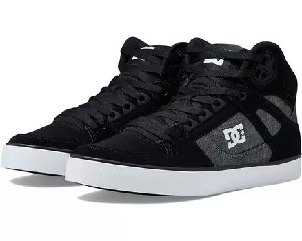 Кроссовки DC Pure High-Top WC, цвет Black/Battleship