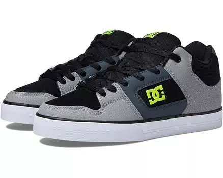 Кроссовки DC Pure Mid, цвет Black/Grey/Green