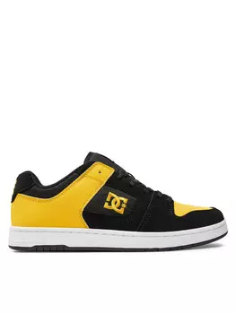 Кроссовки DC Schwarz, черный/желтый