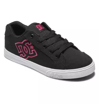 Кроссовки DC Shoes "Челси", цвет Black/Pink Stencil