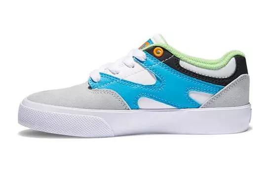 Кроссовки DC Shoes Kids Lifestyle Shoes Kids High-top Gray/White, серый/белый