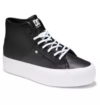 Кроссовки DC Shoes "Manual Hi Wnt", белый