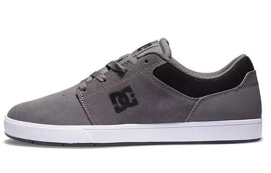 Кроссовки DC Shoes Skateboarding Shoes Men Low-top Grey/white, серый