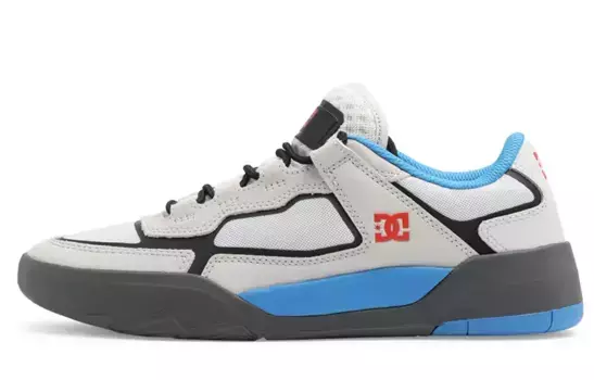 Кроссовки DC Shoes Skateboarding Shoes Men Low-top Sky Blue, голубой