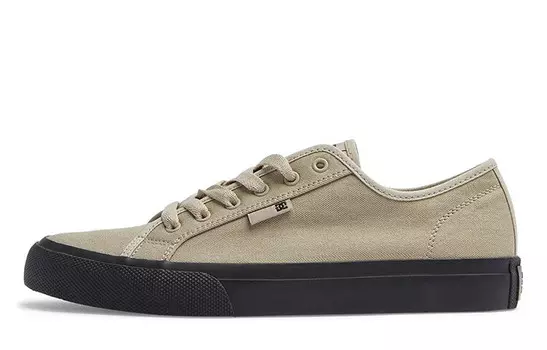 Кроссовки DC Shoes Skateboarding Shoes Unisex Low-top Yellow, хаки