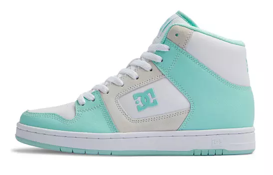Кроссовки DC Shoes Skateboarding Shoes Women's High-top, белый