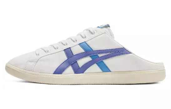 Кроссовки DD Trainer Lifestyle унисекс с низким верхом белого/королевского синего цвета Onitsuka Tiger