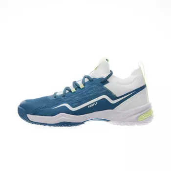 Кроссовки DECATHLON Badminton Shoes Women's Low-top Blue/White, синий/белый