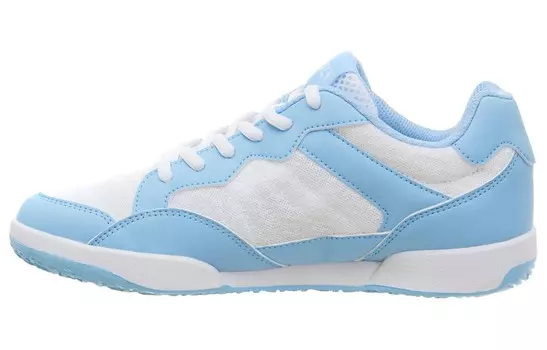 Кроссовки DECATHLON BS190 Badminton Shoes Women's Low-top Blue/White, синий/белый