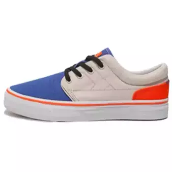 Кроссовки DECATHLON Skateboarding Shoes Unisex Low-top Blue/Orange, синий/оранжевый