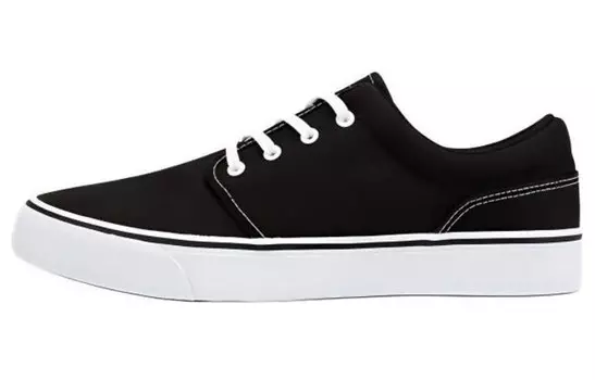 Кроссовки DECATHLON Skateboarding Shoes Unisex Low-top Black, черный