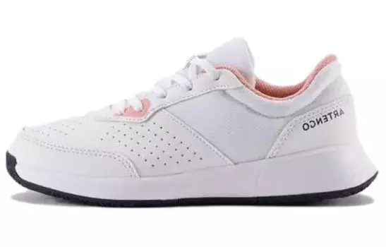 Кроссовки DECATHLON Tennis Shoes Unisex Low-top White/Pink, розовый