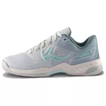 Кроссовки DECATHLON Tennis Shoes Women's Low-top Gray/White, серый/белый