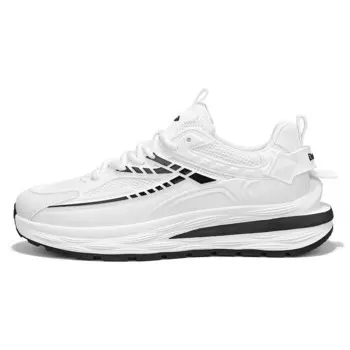 Кроссовки DEERWAY Lifestyle Shoes Men Low-top, белый/черный