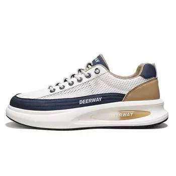 Кроссовки DEERWAY Lifestyle Shoes Men Low-top, черный/оранжевый