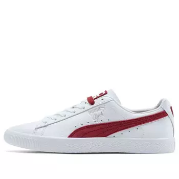 Кроссовки def jam x clyde 'white cordovan' Puma, белый