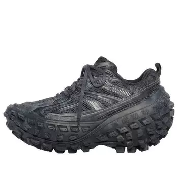 Кроссовки defender 'black' Balenciaga, черный