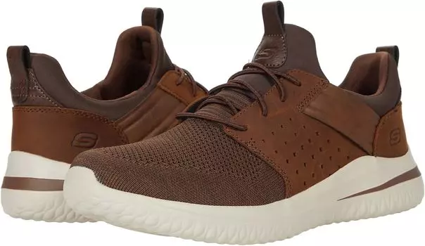 Кроссовки Delson 3.0 - Cicada SKECHERS, цвет Dark Brown