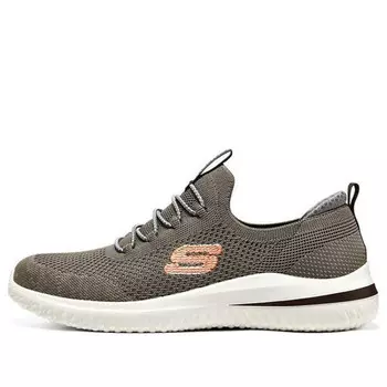 Кроссовки delson 3.0 'taupe' Skechers, коричневый