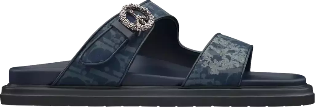 Кроссовки Denim Tears x Dior Aqua Sandal 'Dior Tears - Peace Sign', синий