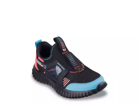 Кроссовки Depth Charge 2.0 Techno Pointz Slip-On Sneaker Skechers, черный/синий