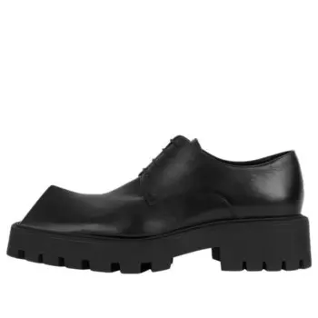 Кроссовки derbies derby shoes black Balenciaga, черный