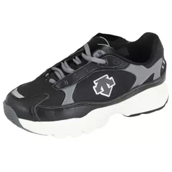 Кроссовки DESCENTE Lifestyle Shoes Unisex Low-top Black/gray/white, черный/серый