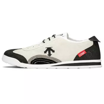 Кроссовки DESCENTE Skateboarding Shoes Unisex Low-top Black/white/beige, черный