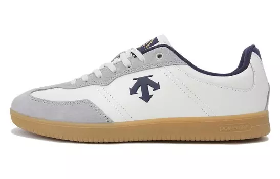 Кроссовки DESCENTE Sport Style Skateboarding Shoes Unisex Low-top White/Gray, белый/серый