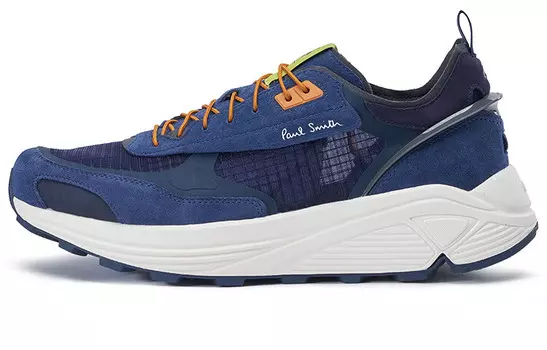 Кроссовки DESCENTE X Paul Smith Collection Lifestyle Shoes Men Low-top Navy Blue, цвет Navy