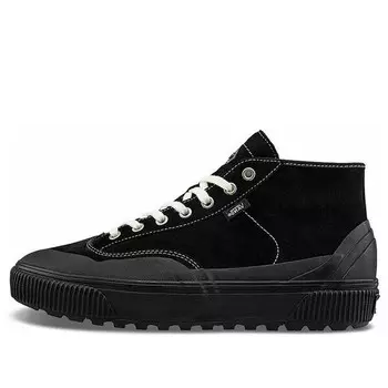 Кроссовки destruct mid mte-1 'black white' Vans, черный