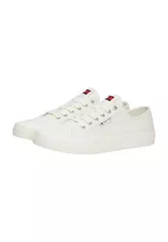 Кроссовки, детали логотипа, мужские TOMMY Jeans, цвет Ybl White