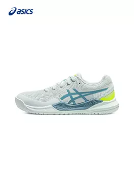 Кроссовки детские Asics Gel-ReSolution для тенниса, белый / бирюзовый