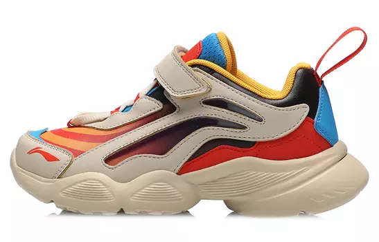 Кроссовки детские Aurora Skywalk GS Low-top абрикосовый/оранжевый/синий Lining Young