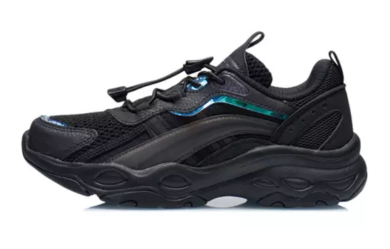 Кроссовки детские Aurora WindWalker GS Low-top черные Lining Young