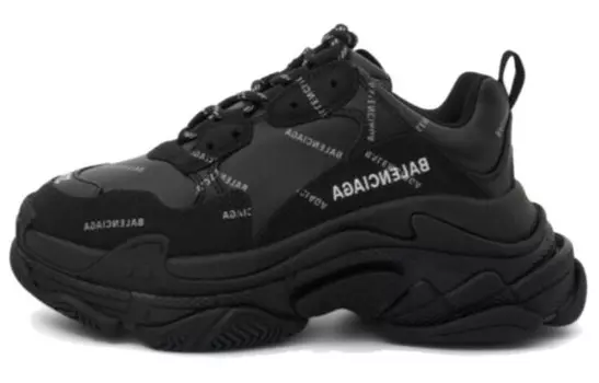 Кроссовки детские Balenciaga Triple S, черный