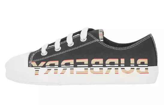 Кроссовки детские Burberry Kids Low-top, черный