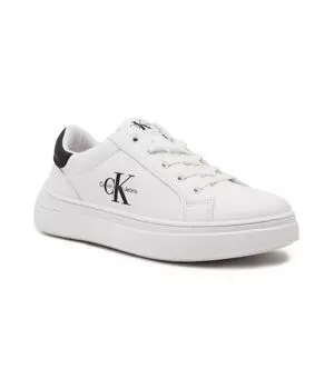 Кроссовки детские Calvin Klein Jeans комбинированные с логотипом, белый