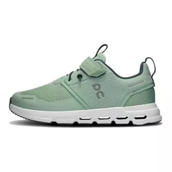 Кроссовки детские Cloud Play Kids Low-top зеленые/белые On, зеленый